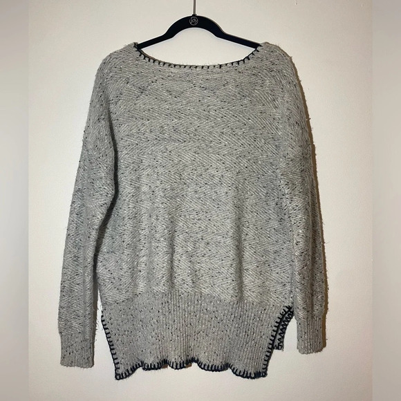 Grey Knit Sweater - Picture 2 of 2